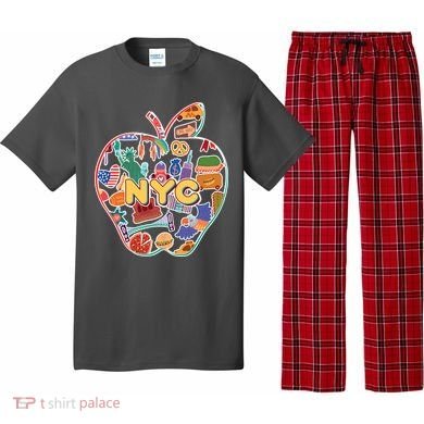 NYC Apple Doodle Pajama Set