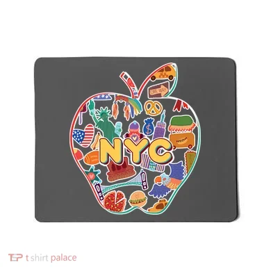 NYC Apple Doodle Mousepad