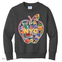 NYC Apple Doodle Kids Sweatshirt thumb 0