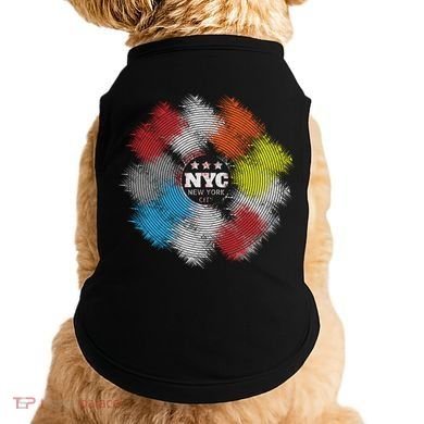 NYC New York City Vinyl Record Doggie Tank