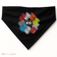 NYC New York City Vinyl Record USA-Made Doggie Bandana thumb 0