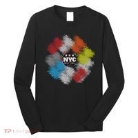 NYC New York City Vinyl Record Long Sleeve Shirt thumb 0