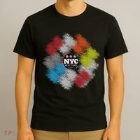 NYC New York City Vinyl Record T-Shirt thumb 3