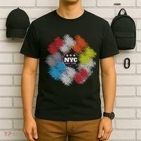 NYC New York City Vinyl Record T-Shirt thumb 6