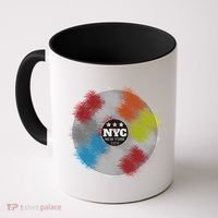 NYC New York City Vinyl Record Coffee Mug thumb 0