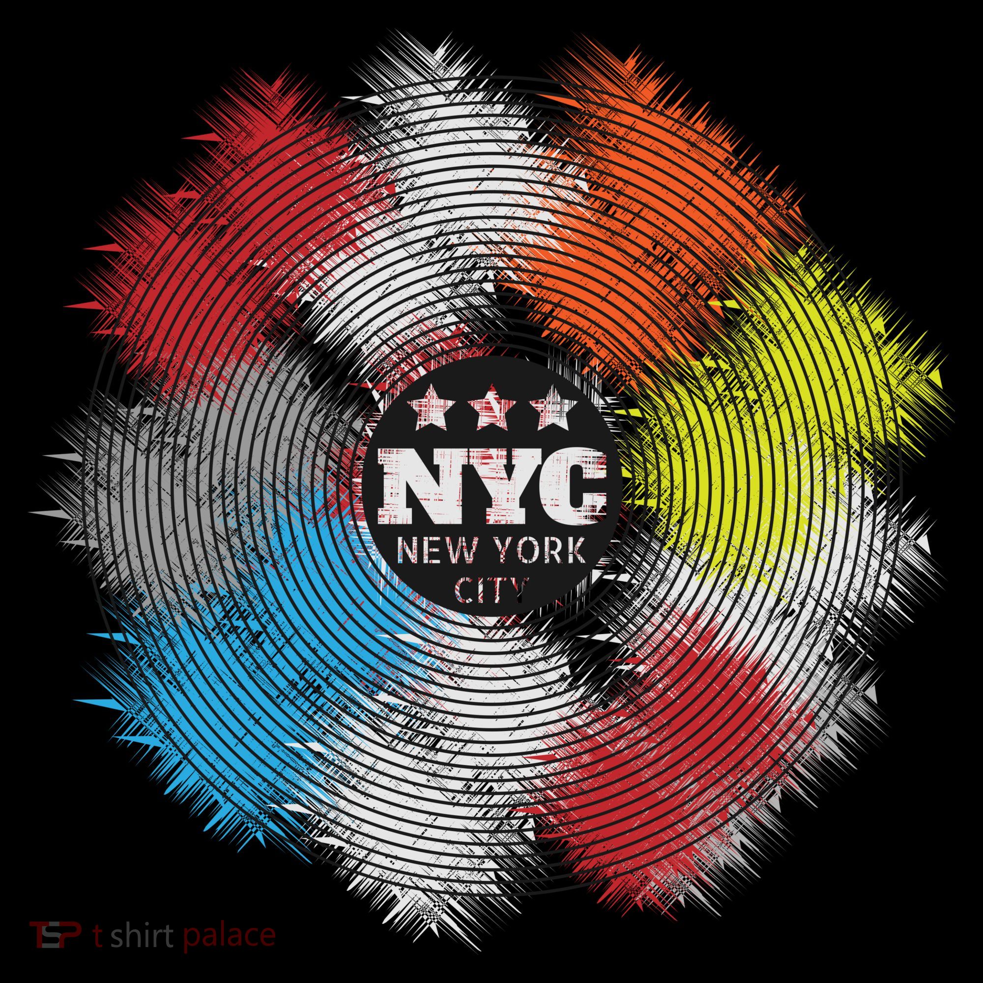 NYC New York City Vinyl Record Coffee Mug