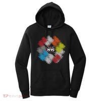 NYC New York City Vinyl Record Women's Hoodie thumb 0
