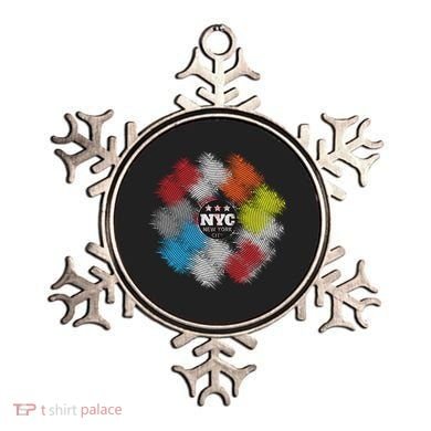 NYC New York City Vinyl Record Ornament