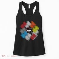 NYC New York City Vinyl Record Women's Tank Top thumb 0