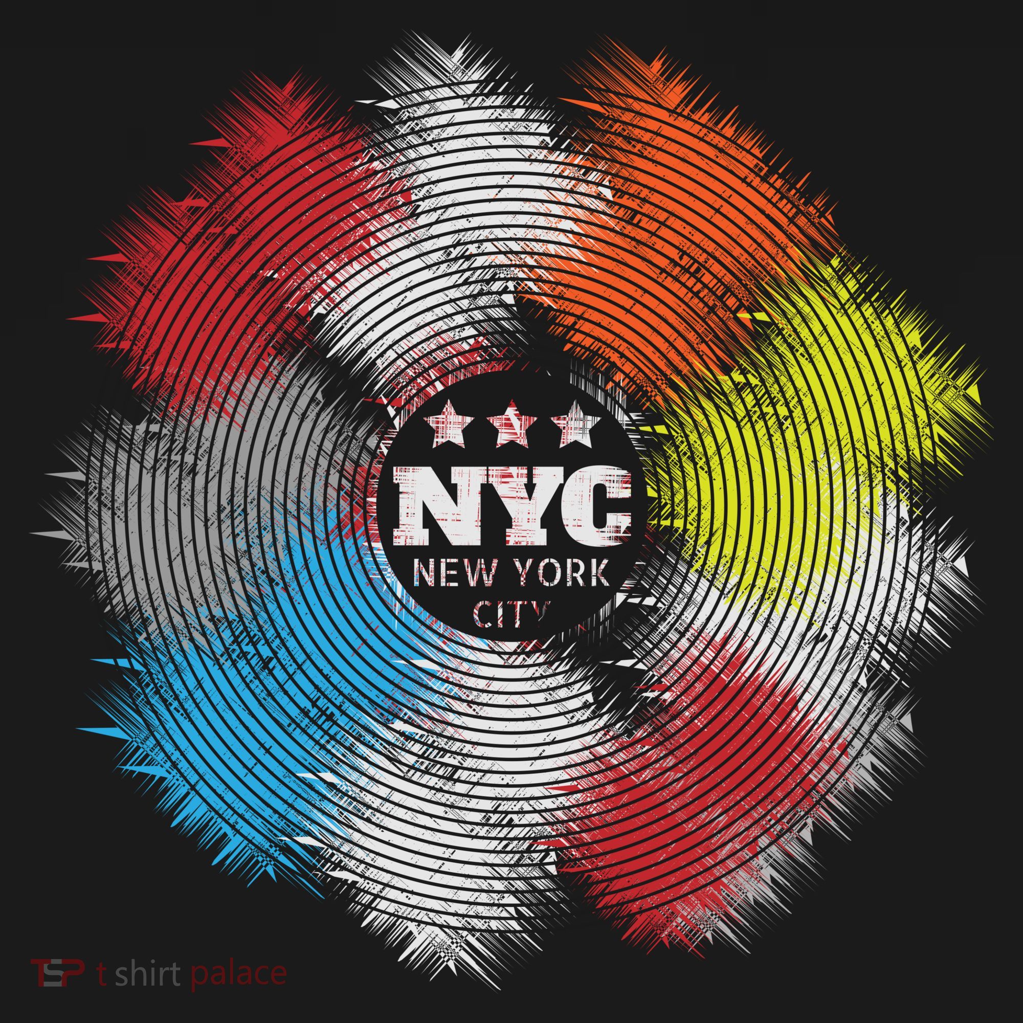 NYC New York City Vinyl Record Toddler Hoodie