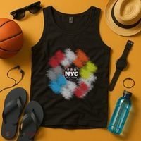 NYC New York City Vinyl Record Tank Top thumb 4