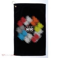 NYC New York City Vinyl Record Golf Towel thumb 0