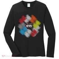 NYC New York City Vinyl Record Women's Long Sleeve Shirt thumb 0
