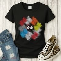 NYC New York City Vinyl Record Women's T-Shirt thumb 3