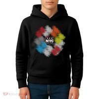 NYC New York City Vinyl Record Kids Hoodie thumb 4