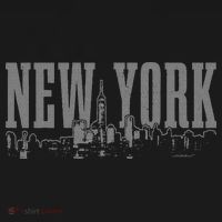 New York City Skyline Ny Vintage Nyc T-Shirt thumb 7