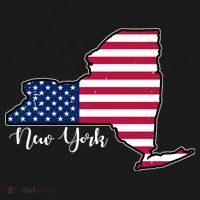 New York City United States Map Ornament thumb 1