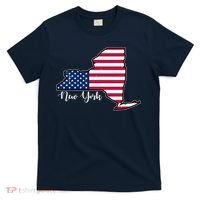 New York City United States Map T-Shirt thumb 0