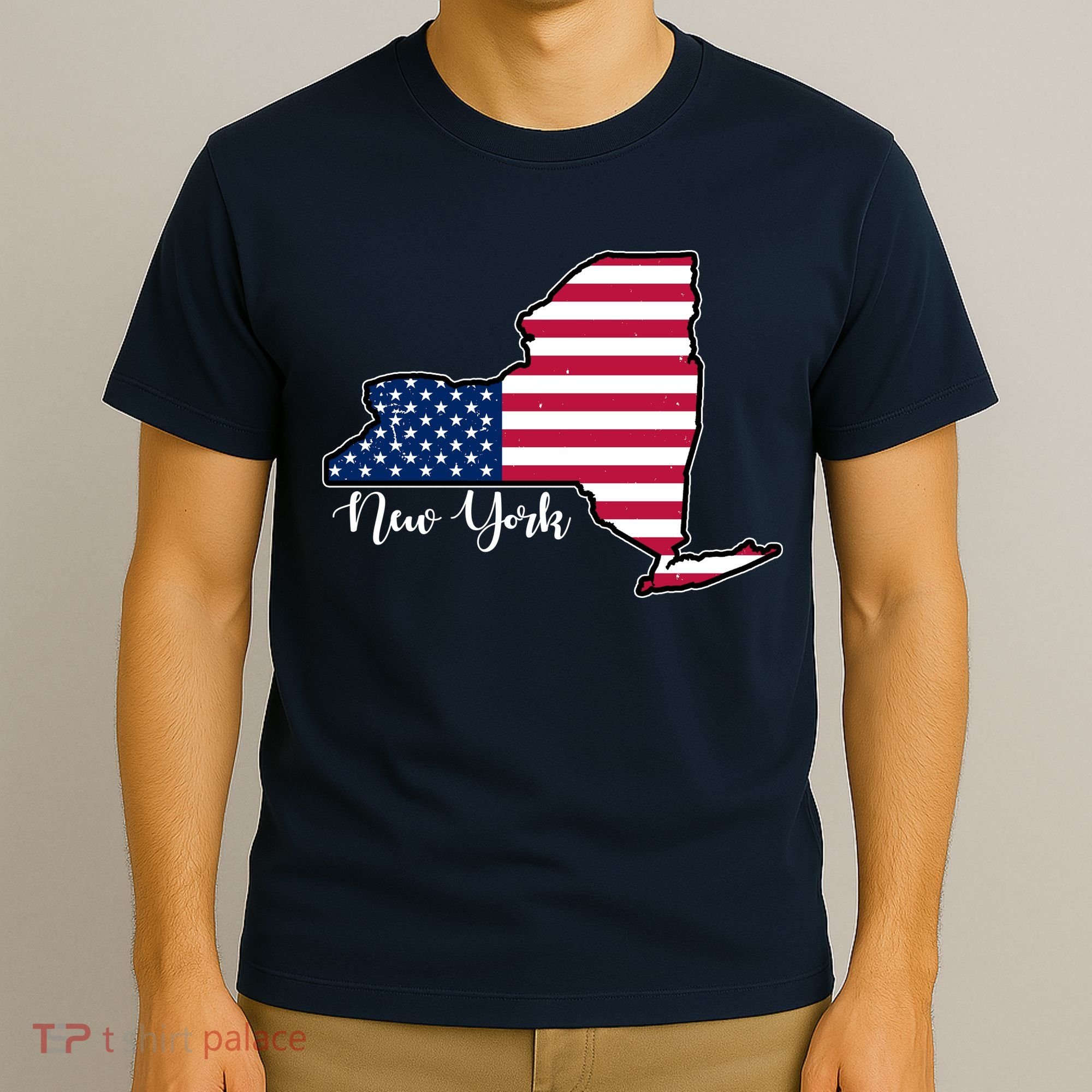 New York City United States Map T-Shirt