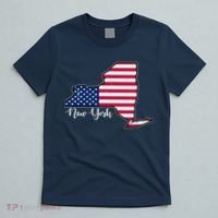 New York City United States Map T-Shirt thumb 5