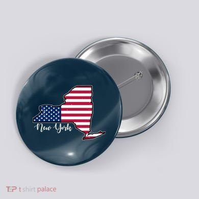 New York City United States Map Button