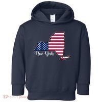 New York City United States Map Toddler Hoodie thumb 0