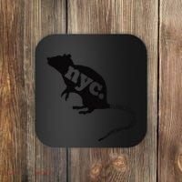 New York City Nyc Rat Logo Coaster thumb 0