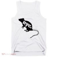 New York City Nyc Rat Logo Tank Top thumb 0