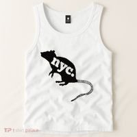 New York City Nyc Rat Logo Tank Top thumb 2