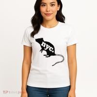New York City Nyc Rat Logo Women's T-Shirt thumb 4