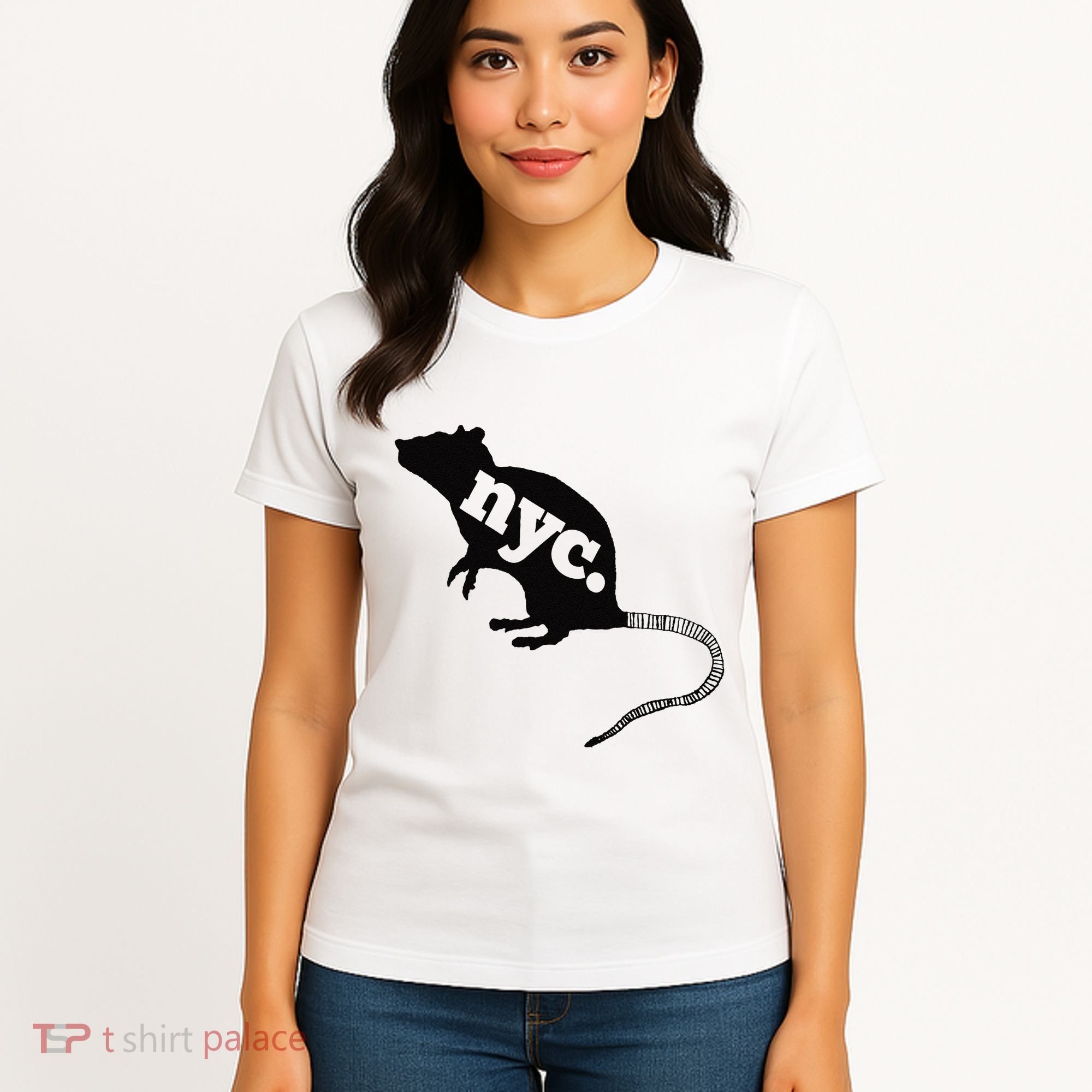 New York City Nyc Rat Logo Women's T-Shirt