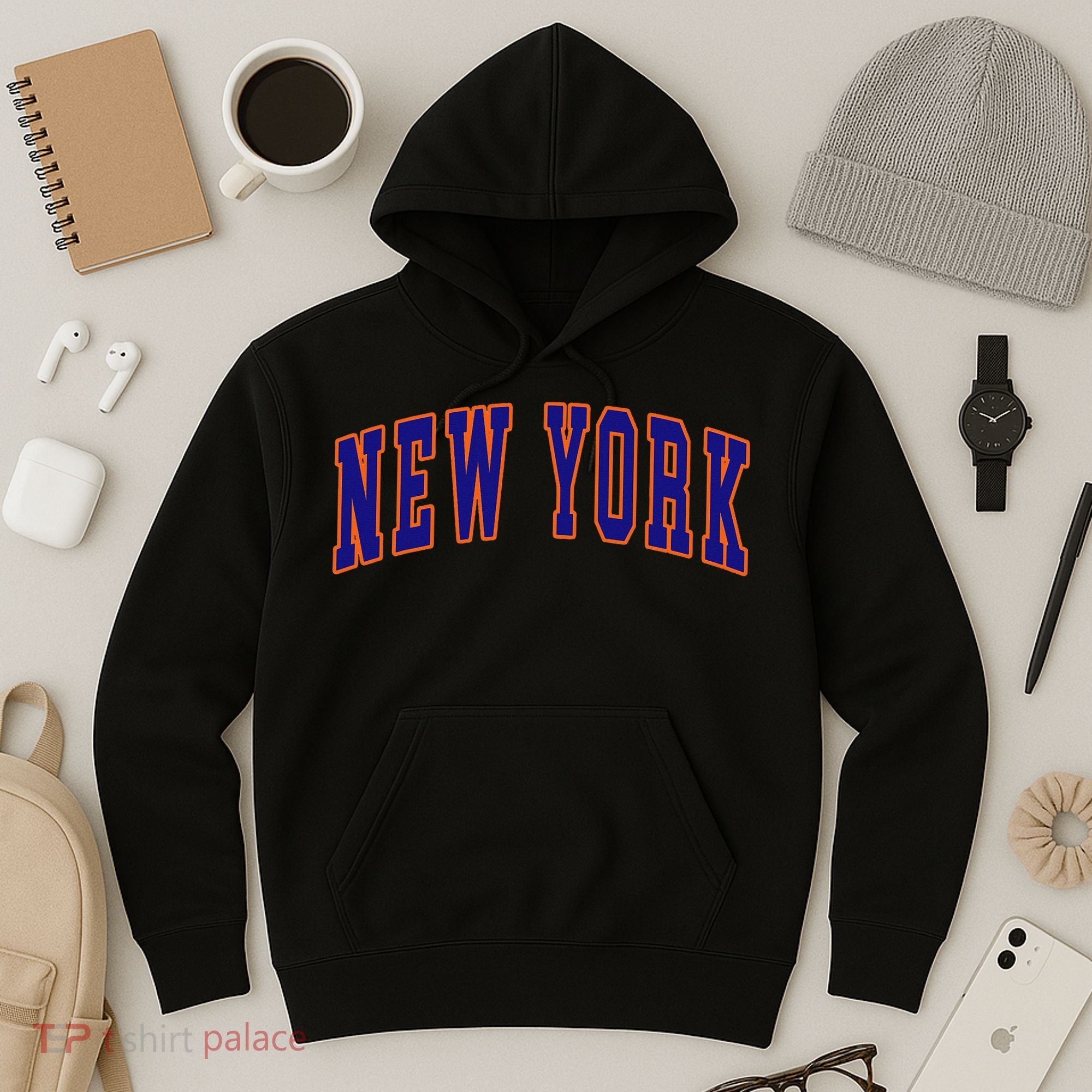 New York City Text Hoodie
