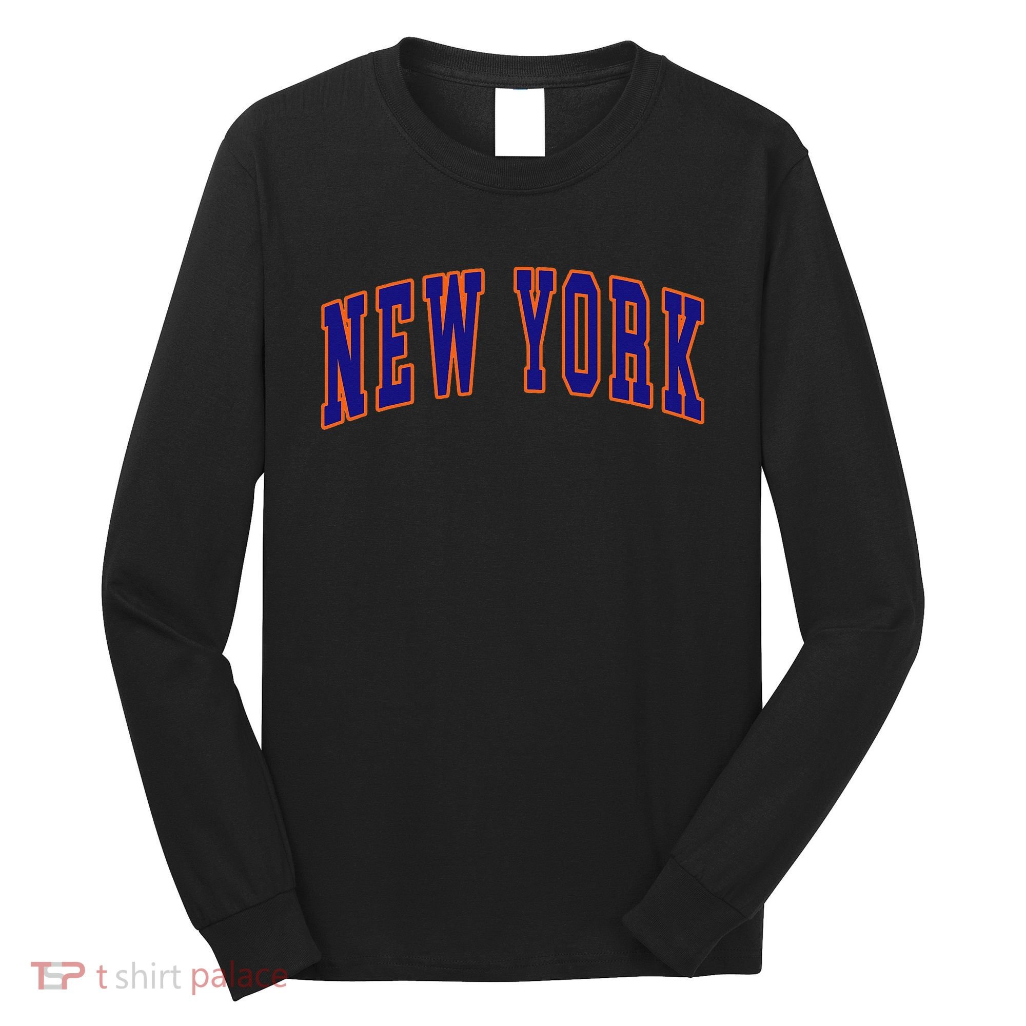 New York City Text Long Sleeve Shirt