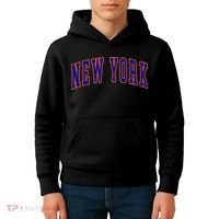New York City Text Kids Hoodie thumb 4