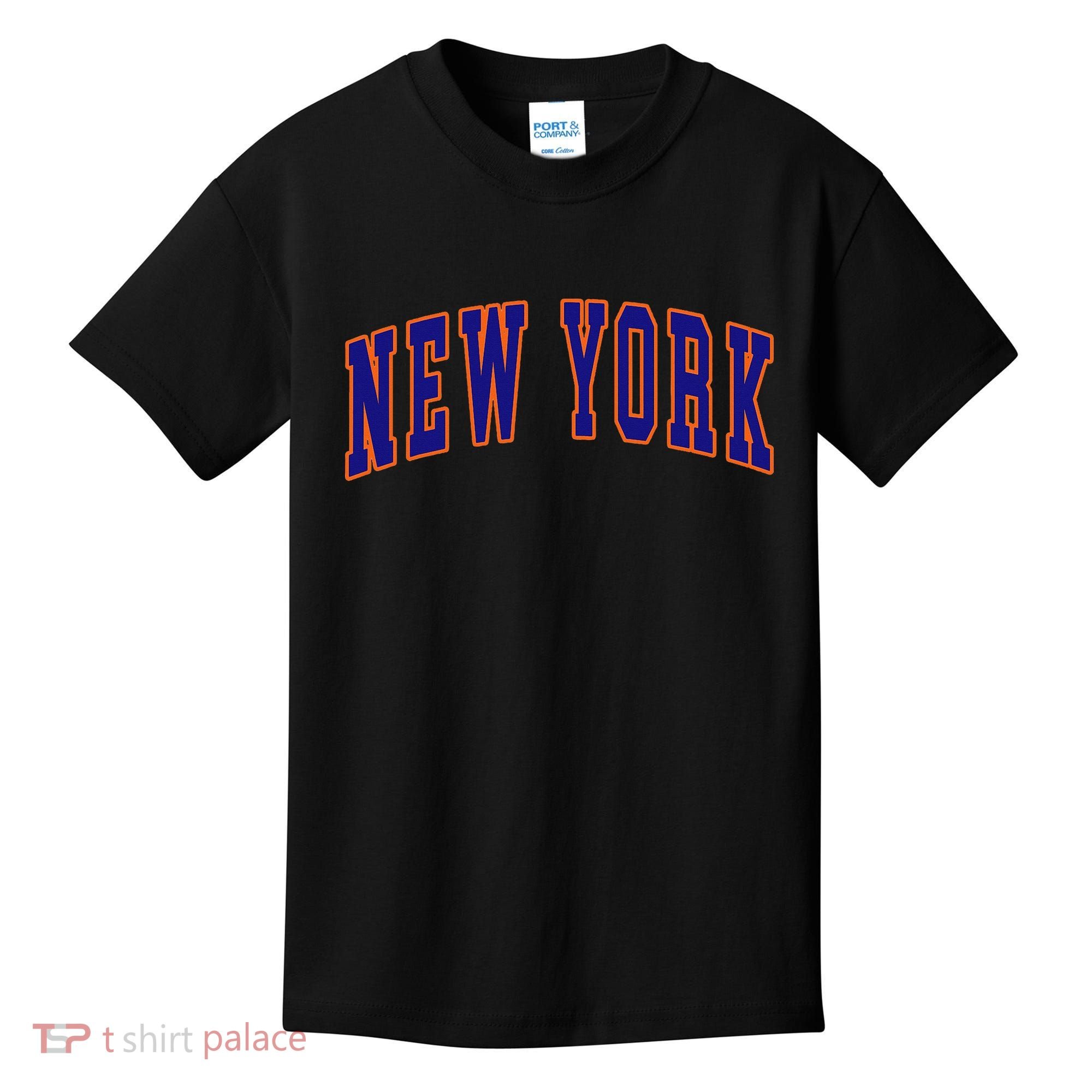 New York City Text Kids T-Shirt
