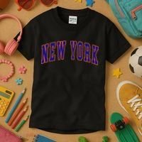 New York City Text Kids T-Shirt thumb 3