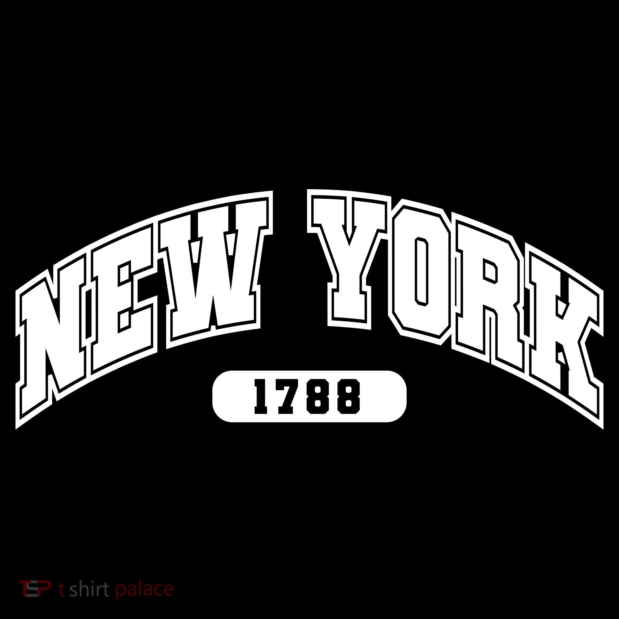 New York Collegiate Style 1788 Women's Hoodie