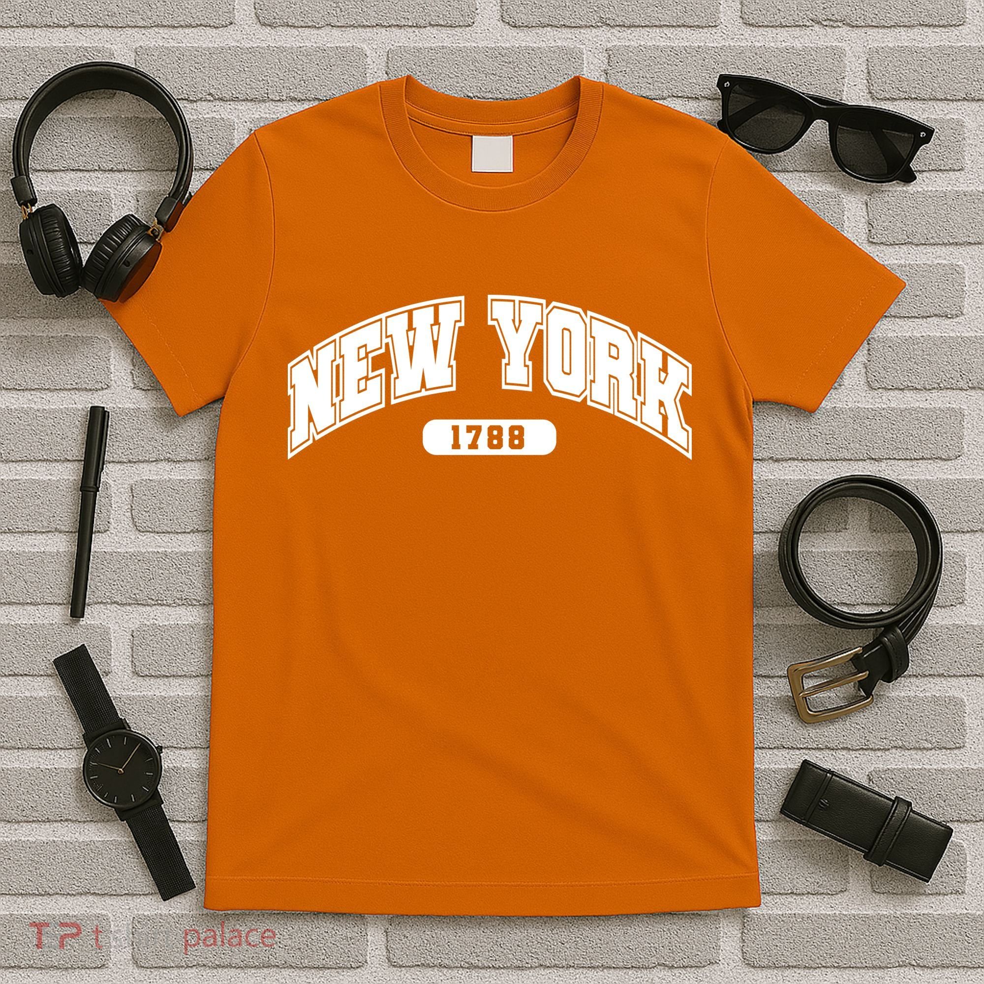 New York Collegiate Style 1788 T-Shirt