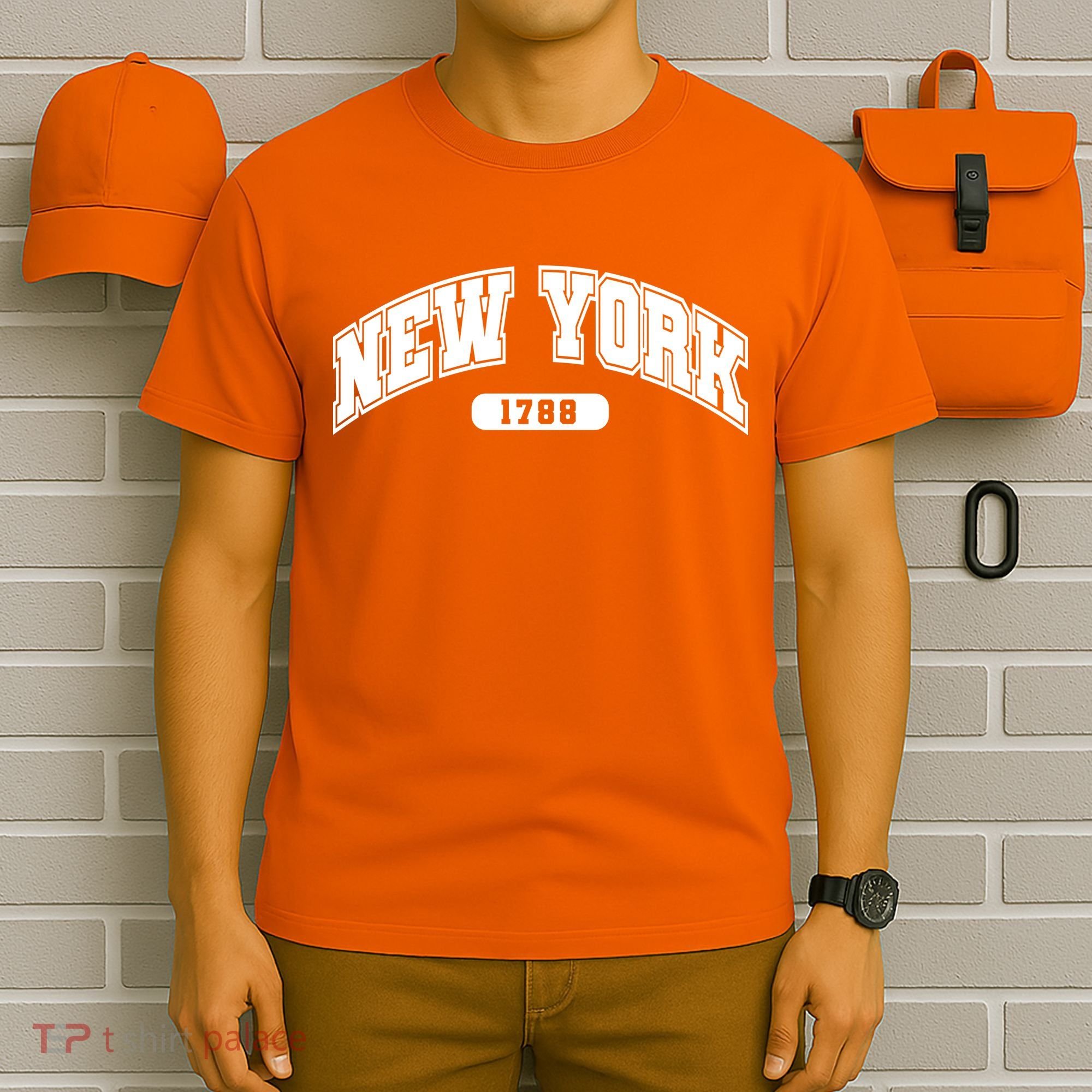 New York Collegiate Style 1788 T-Shirt