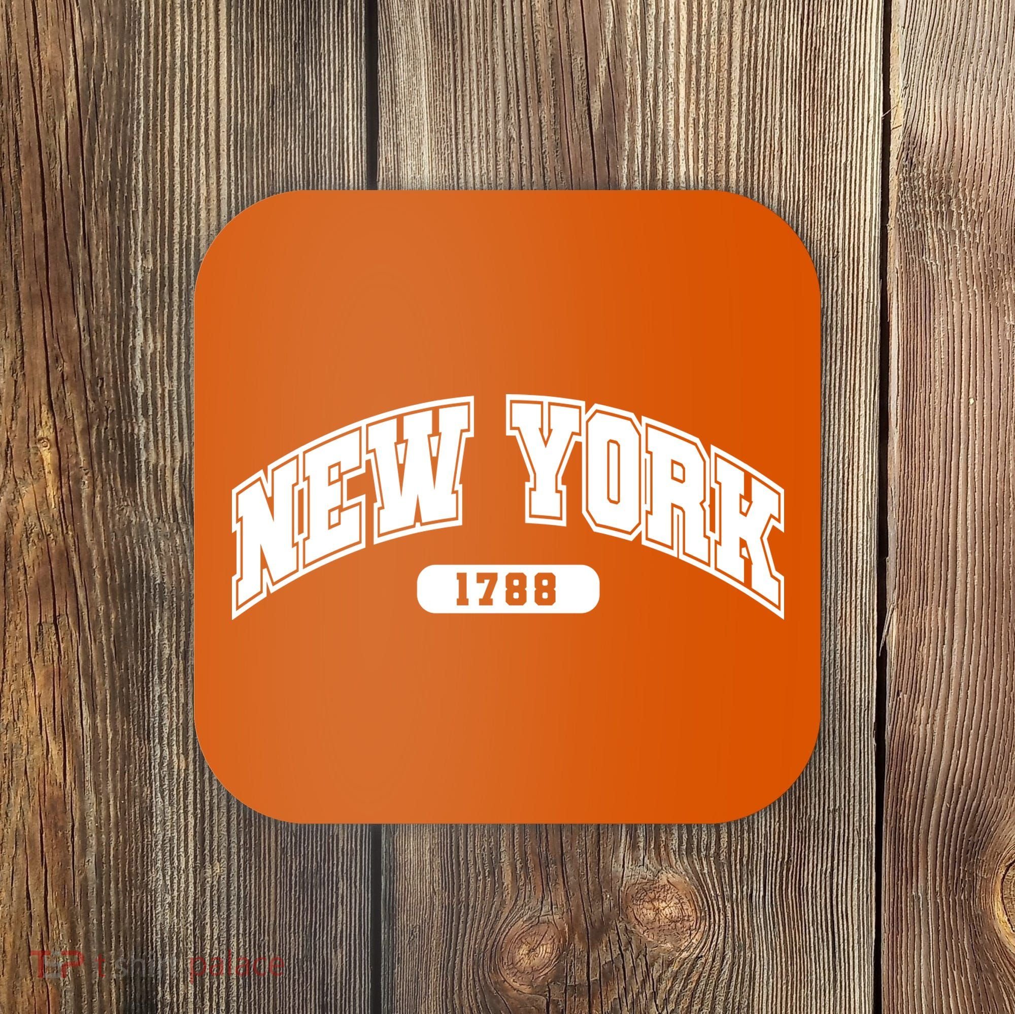 New York Collegiate Style 1788 Coaster