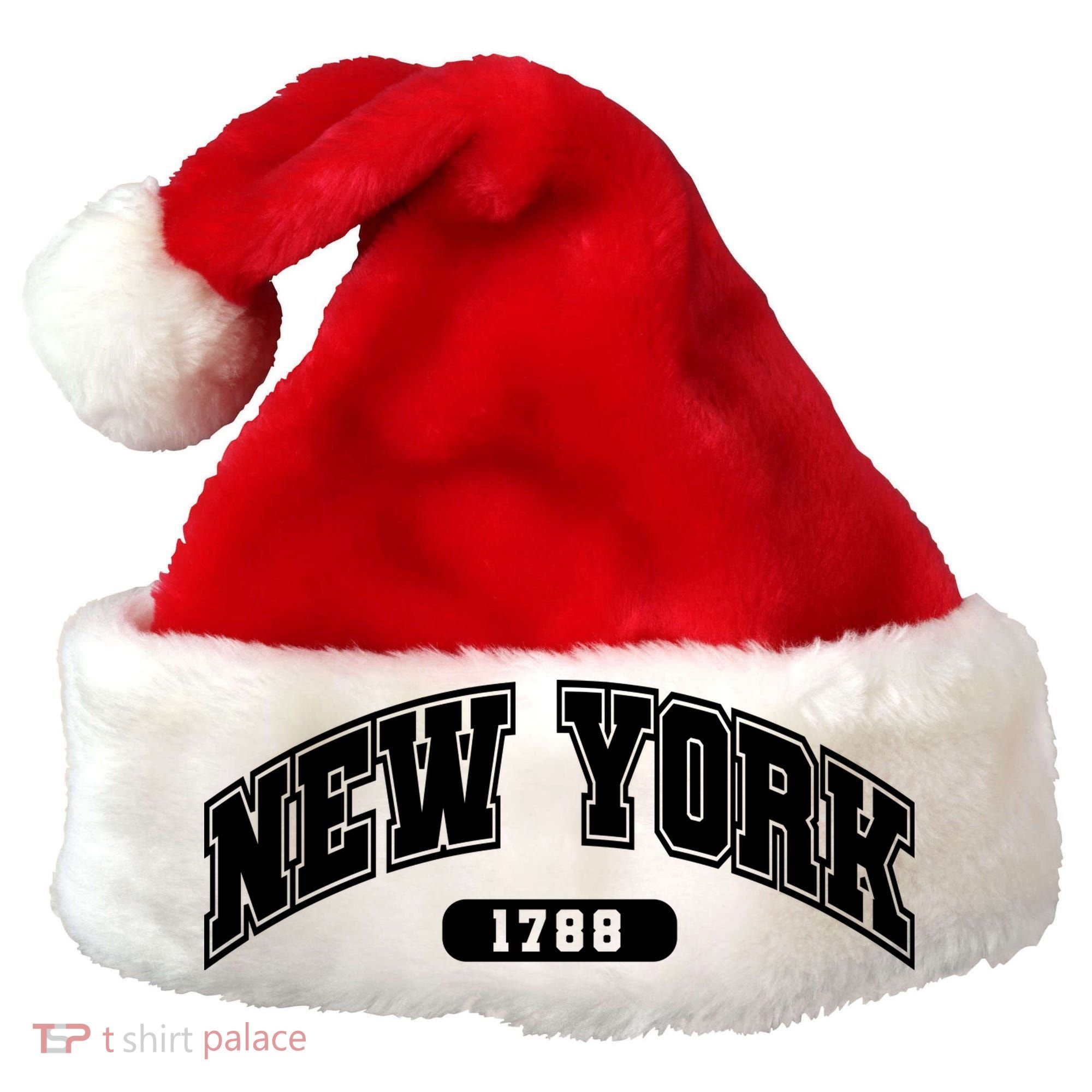 New York Collegiate Style 1788 Santa Hat