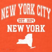 New York City New York Est 1624 Varsity Sweatshirt thumb 2