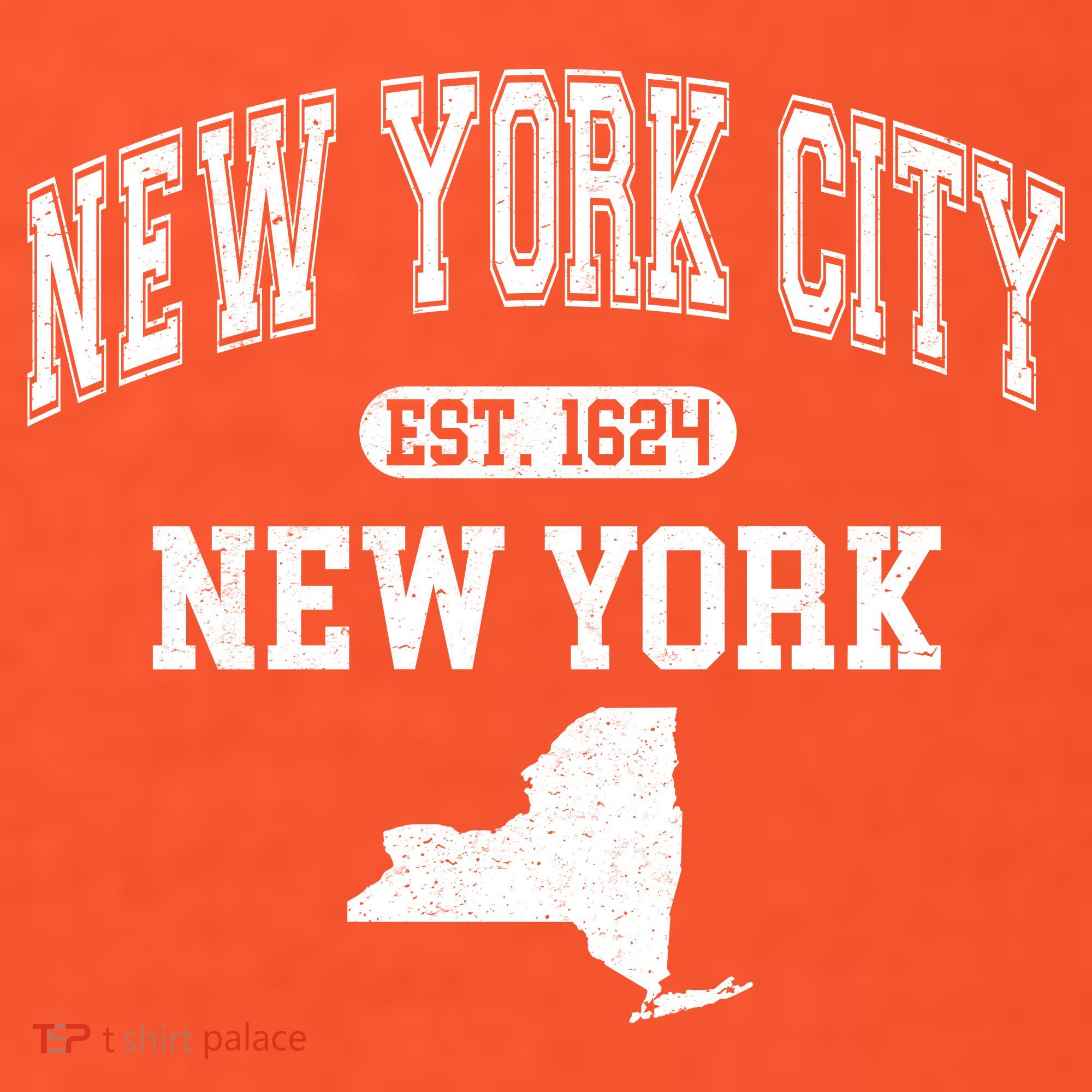 New York City New York Est 1624 Varsity Sweatshirt