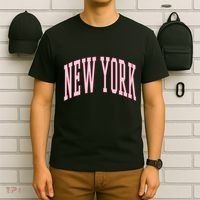 New York Cute Preppy Aesthetic Tweens T-Shirt thumb 6