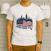 New York City Travel Flag Series Souvenir  T-Shirt thumb 6