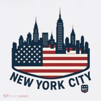 New York City Travel Flag Series Souvenir  Women's Tank Top thumb 5