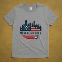New York City Travel Souvenir Flag Series T-Shirt thumb 5
