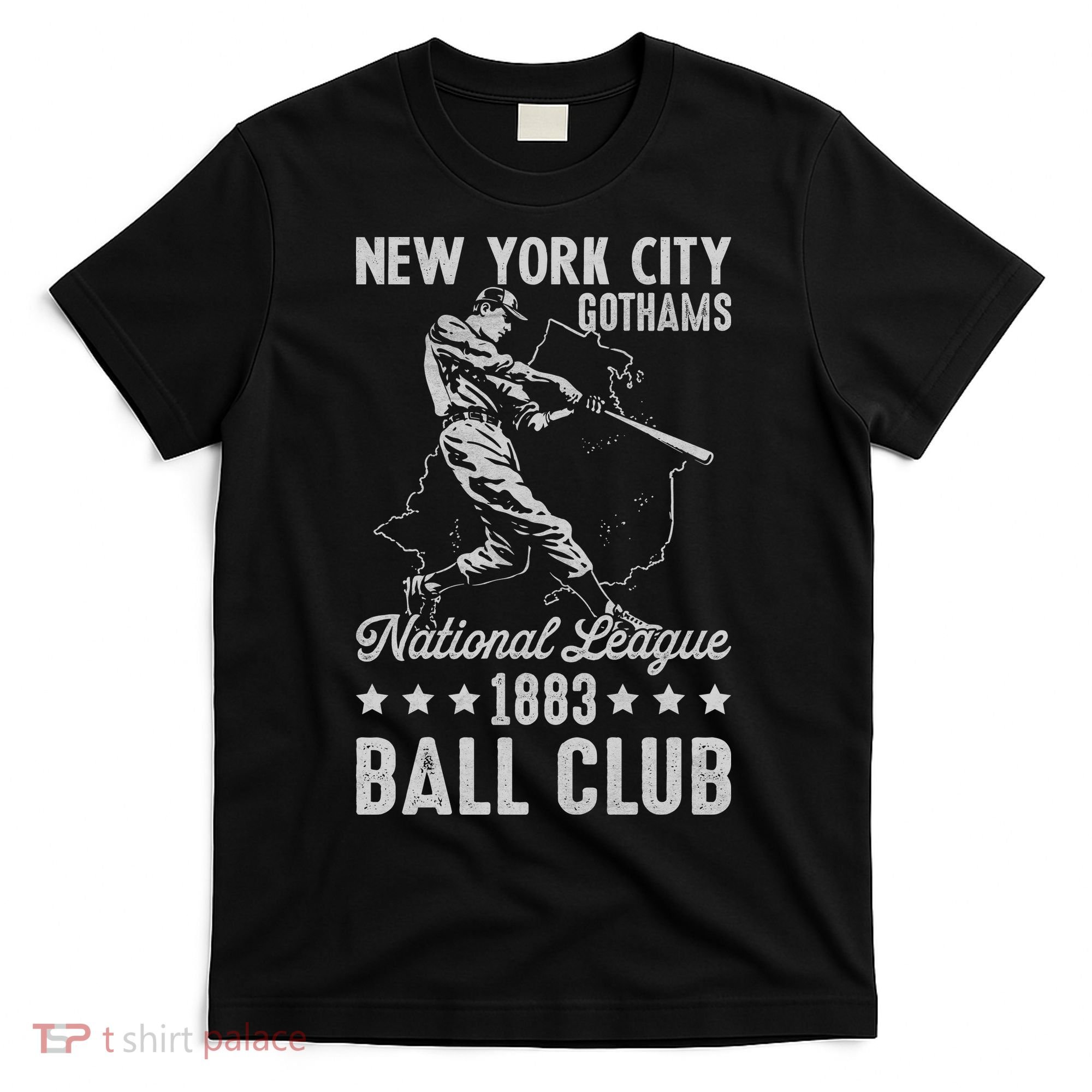 New York City Gothams Vintage Baseball Team T-Shirt