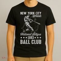 New York City Gothams Vintage Baseball Team T-Shirt thumb 3