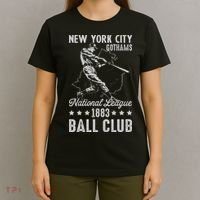 New York City Gothams Vintage Baseball Team T-Shirt thumb 4